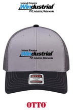 **BULK BUY SPECIAL** OTTO CAP® 6 Panel Mid Profile Mesh Back Trucker Hat - Inland Empire Windustrial