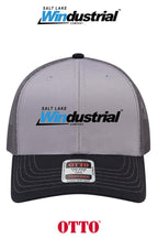 **BULK BUY SPECIAL** OTTO CAP® 6 Panel Mid Profile Mesh Back Trucker Hat - Salt Lake Windustrial