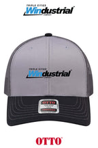 **BULK BUY SPECIAL** OTTO CAP® 6 Panel Mid Profile Mesh Back Trucker Hat - Windustrial Triple Cities
