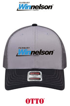 **BULK BUY SPECIAL** OTTO CAP® 6 Panel Mid Profile Mesh Back Trucker Hat - Fairbury Winnelson