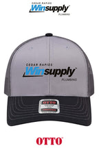 **BULK BUY SPECIAL** OTTO CAP® 6 Panel Mid Profile Mesh Back Trucker Hat - Cedar Rapids Winsupply