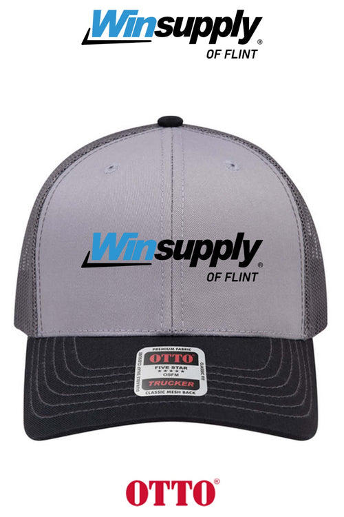 **BULK BUY SPECIAL** OTTO CAP® 6 Panel Mid Profile Mesh Back Trucker Hat - Winsupply of Flint