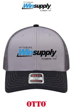 **BULK BUY SPECIAL** OTTO CAP® 6 Panel Mid Profile Mesh Back Trucker Hat - Pittsburg Winsupply