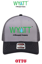 **BULK BUY SPECIAL** OTTO CAP® 6 Panel Mid Profile Mesh Back Trucker Hat - Wyatt Irrigation of Santa Rosa