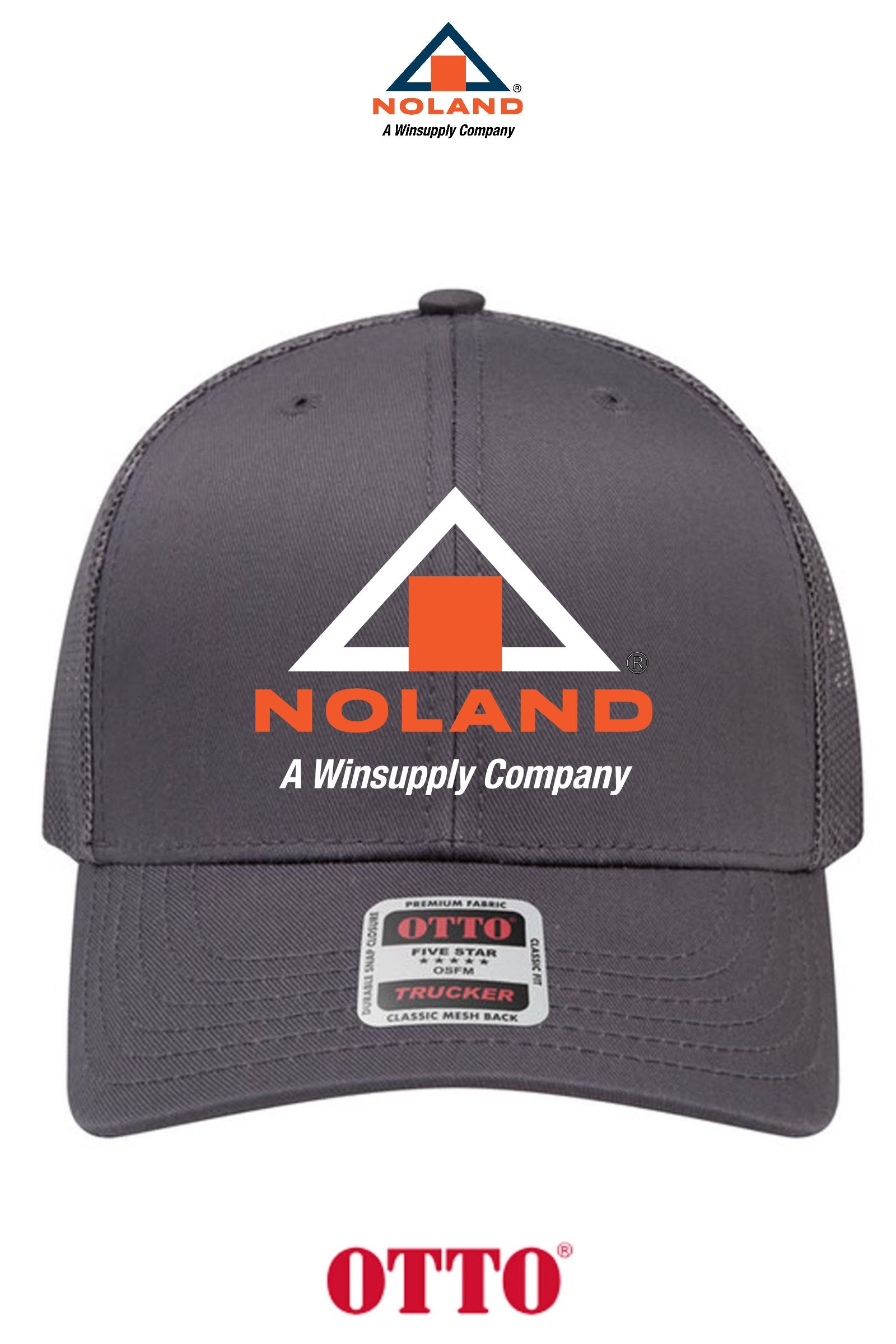 **BULK BUY SPECIAL** OTTO CAP® 6 Panel Mid Profile Mesh Back Trucker Hat - Harrison Noland