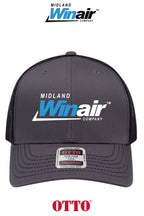 **BULK BUY SPECIAL** OTTO CAP® 6 Panel Mid Profile Mesh Back Trucker Hat - Midland Winair
