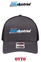 **BULK BUY SPECIAL** OTTO CAP® 6 Panel Mid Profile Mesh Back Trucker Hat - Salt Lake Windustrial