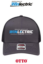 **BULK BUY SPECIAL** OTTO CAP® 6 Panel Mid Profile Mesh Back Trucker Hat - Douglasville Winlectric
