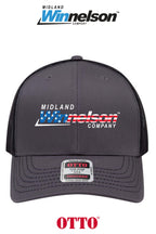**BULK BUY SPECIAL** OTTO CAP® 6 Panel Mid Profile Mesh Back Trucker Hat - Midland Winnelson - Patriot