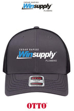 **BULK BUY SPECIAL** OTTO CAP® 6 Panel Mid Profile Mesh Back Trucker Hat - Cedar Rapids Winsupply