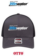 **BULK BUY SPECIAL** OTTO CAP® 6 Panel Mid Profile Mesh Back Trucker Hat - Quad Cities Winwater