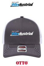**BULK BUY SPECIAL** OTTO CAP® 6 Panel Mid Profile Mesh Back Trucker Hat - Salt Lake Windustrial