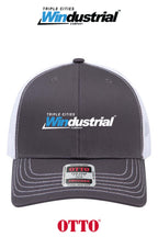 **BULK BUY SPECIAL** OTTO CAP® 6 Panel Mid Profile Mesh Back Trucker Hat - Windustrial Triple Cities