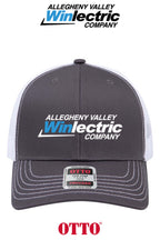 **BULK BUY SPECIAL** OTTO CAP® 6 Panel Mid Profile Mesh Back Trucker Hat - Allegheny Valley Winlectric