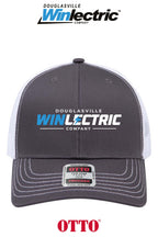 **BULK BUY SPECIAL** OTTO CAP® 6 Panel Mid Profile Mesh Back Trucker Hat - Douglasville Winlectric