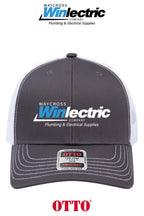 **BULK BUY SPECIAL** OTTO CAP® 6 Panel Mid Profile Mesh Back Trucker Hat - Waycross Winlectric
