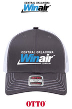 **BULK BUY SPECIAL** OTTO CAP® 6 Panel Mid Profile Mesh Back Trucker Hat - Central Oklahoma Winair