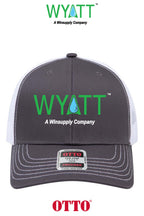**BULK BUY SPECIAL** OTTO CAP® 6 Panel Mid Profile Mesh Back Trucker Hat - Wyatt Irrigation of Santa Rosa