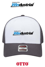 **BULK BUY SPECIAL** OTTO CAP® 6 Panel Mid Profile Mesh Back Trucker Hat - Charlotte Windustrial