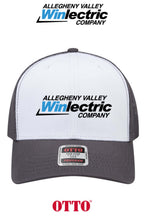 **BULK BUY SPECIAL** OTTO CAP® 6 Panel Mid Profile Mesh Back Trucker Hat - Allegheny Valley Winlectric
