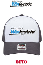 **BULK BUY SPECIAL** OTTO CAP® 6 Panel Mid Profile Mesh Back Trucker Hat - Douglasville Winlectric