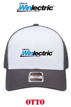 **BULK BUY SPECIAL** OTTO CAP® 6 Panel Mid Profile Mesh Back Trucker Hat - Omaha Winlectric