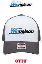 **BULK BUY SPECIAL** OTTO CAP® 6 Panel Mid Profile Mesh Back Trucker Hat - Rock Springs Winnelson