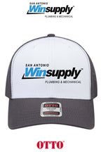 **BULK BUY SPECIAL** OTTO CAP® 6 Panel Mid Profile Mesh Back Trucker Hat - San Antonio Winsupply