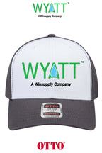 **BULK BUY SPECIAL** OTTO CAP® 6 Panel Mid Profile Mesh Back Trucker Hat - Wyatt Irrigation of Santa Rosa