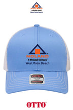 **BULK BUY SPECIAL** OTTO CAP® 6 Panel Mid Profile Mesh Back Trucker Hat - Noland West Palm Beach