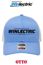 **BULK BUY SPECIAL** OTTO CAP® 6 Panel Mid Profile Mesh Back Trucker Hat - Douglasville Winlectric