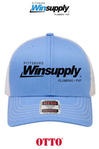 **BULK BUY SPECIAL** OTTO CAP® 6 Panel Mid Profile Mesh Back Trucker Hat - Pittsburg Winsupply