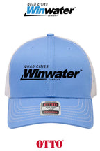**BULK BUY SPECIAL** OTTO CAP® 6 Panel Mid Profile Mesh Back Trucker Hat - Quad Cities Winwater