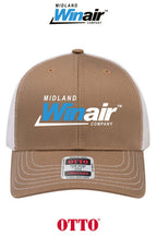 **BULK BUY SPECIAL** OTTO CAP® 6 Panel Mid Profile Mesh Back Trucker Hat - Midland Winair