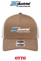 **BULK BUY SPECIAL** OTTO CAP® 6 Panel Mid Profile Mesh Back Trucker Hat - Inland Empire Windustrial