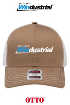 **BULK BUY SPECIAL** OTTO CAP® 6 Panel Mid Profile Mesh Back Trucker Hat - Salt Lake Windustrial