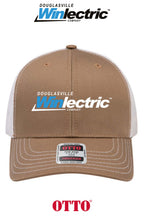 **BULK BUY SPECIAL** OTTO CAP® 6 Panel Mid Profile Mesh Back Trucker Hat - Douglasville Winlectric