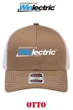 **BULK BUY SPECIAL** OTTO CAP® 6 Panel Mid Profile Mesh Back Trucker Hat - Jacksonville Winlectric