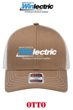 **BULK BUY SPECIAL** OTTO CAP® 6 Panel Mid Profile Mesh Back Trucker Hat - Waycross Winlectric