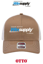 **BULK BUY SPECIAL** OTTO CAP® 6 Panel Mid Profile Mesh Back Trucker Hat - Cedar Rapids Winsupply