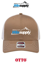**BULK BUY SPECIAL** OTTO CAP® 6 Panel Mid Profile Mesh Back Trucker Hat - Winsupply Emerald City