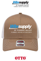 **BULK BUY SPECIAL** OTTO CAP® 6 Panel Mid Profile Mesh Back Trucker Hat - Winsupply of Pioneer Valley