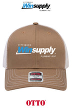 **BULK BUY SPECIAL** OTTO CAP® 6 Panel Mid Profile Mesh Back Trucker Hat - Pittsburg Winsupply
