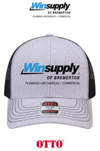 **BULK BUY SPECIAL** OTTO CAP® 6 Panel Mid Profile Mesh Back Trucker Hat - Winsupply Bremerton WA CO.