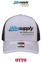 **BULK BUY SPECIAL** OTTO CAP® 6 Panel Mid Profile Mesh Back Trucker Hat - Winsupply Pensacola Fire & Fabrication