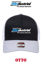**BULK BUY SPECIAL** OTTO CAP® 6 Panel Mid Profile Mesh Back Trucker Hat - Inland Empire Windustrial