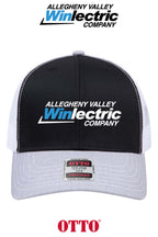 **BULK BUY SPECIAL** OTTO CAP® 6 Panel Mid Profile Mesh Back Trucker Hat - Allegheny Valley Winlectric