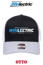 **BULK BUY SPECIAL** OTTO CAP® 6 Panel Mid Profile Mesh Back Trucker Hat - Douglasville Winlectric