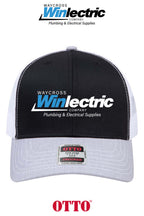 **BULK BUY SPECIAL** OTTO CAP® 6 Panel Mid Profile Mesh Back Trucker Hat - Waycross Winlectric
