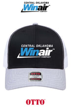 **BULK BUY SPECIAL** OTTO CAP® 6 Panel Mid Profile Mesh Back Trucker Hat - Central Oklahoma Winair